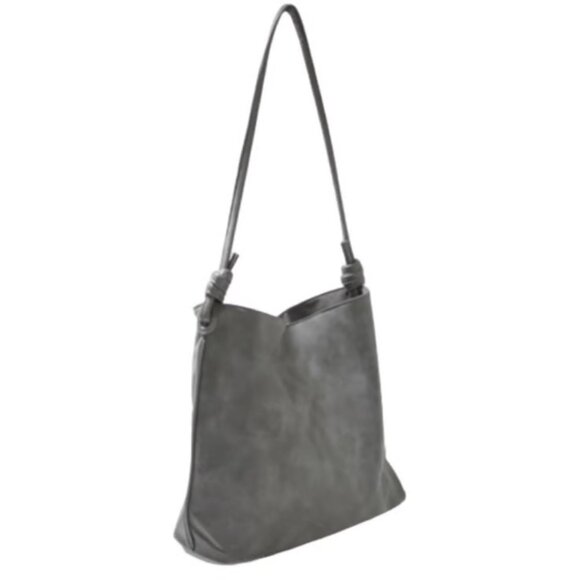 8 Other Reasons Betsy Slouch Tote – Stone Grey Slouchy Shoulder Bag – NEW - Picture 6 of 6